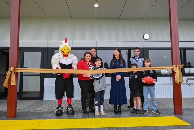New Club and Change Rooms officially opened!